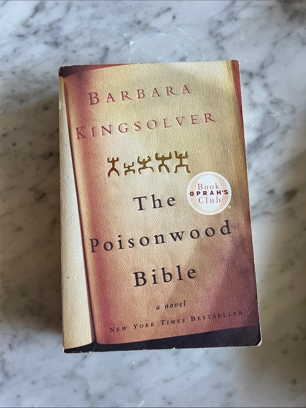 The Poisonwood Bible by Barbara Kingsolver — Beige & Brown Paperback